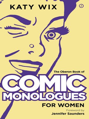cover image of The Oberon Book of Comic Monologues for Women